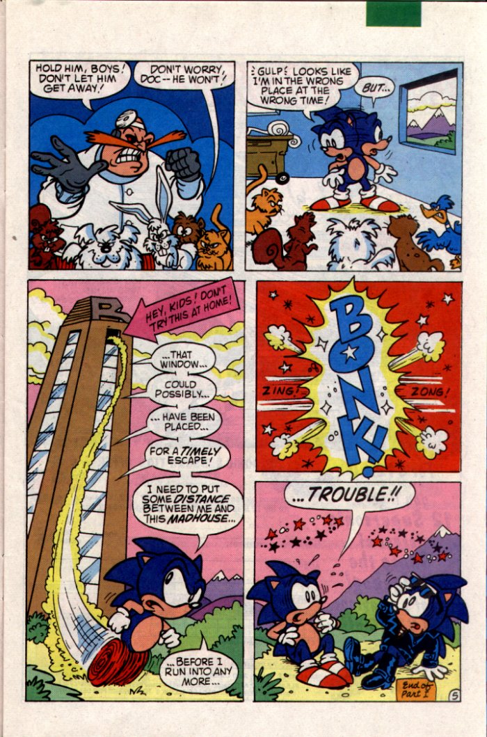 Sonic - Archie Adventure Series June 1994 Page 5